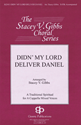 Didn't My Lord Deliver Daniel SATB choral sheet music cover Thumbnail